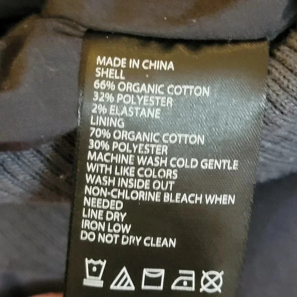 Prana Gray Zip Up‎ Medium Weight Jacket Womens All Seasons Coat Zip Pockets M - Picture 7 of 7